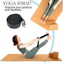 Load image into Gallery viewer, Premium Cork Yoga Kit 5-pieces