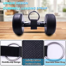 Load image into Gallery viewer, Loading Dumbbells Strap for Dip Belt Squat Pull-up ,Load Dumbbells Kettlebells