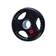 Load image into Gallery viewer, Weightlifting Hard Pull Rubber Barbell Plates Large Hole Bar Barbell Plates