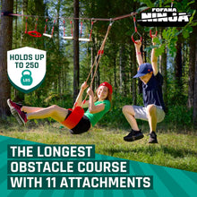 Load image into Gallery viewer, 65 FT Largest Ninja Warrior Obstacle Course for Kids
