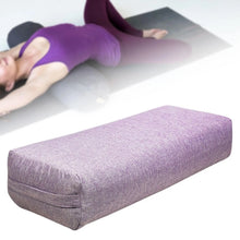 Load image into Gallery viewer, Versatile Yoga Bolster Support Cushion Removable Cover for Poses Modification Meditation