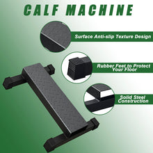 Load image into Gallery viewer, Wide and High Standing Calf Raise Bar Machine