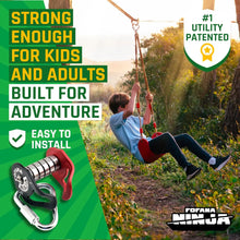 Load image into Gallery viewer, 65 FT Largest Ninja Warrior Obstacle Course for Kids