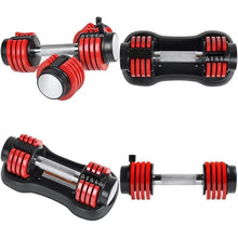Load image into Gallery viewer, Equipment Men Adjustable Magnetic Barbell Dumbbells