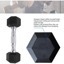 Load image into Gallery viewer, Dumbbells Set of 2 Exercise Fitness Dumbbell for Home Gym
