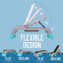 Load image into Gallery viewer, Multifunctional Aerobic Deck - Versatile Fitness Station, Weight Bench, Aerobic Stepper, Plyometrics