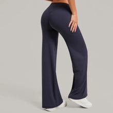 Load image into Gallery viewer, Women's New Pilates Straight Leg Pants Hip Lifting Tight Fitting Wide Leg Pants