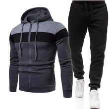 Load image into Gallery viewer, 2024 Spring and Autumn New Men's Inkjet Printed Hoodie and Pants