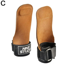 Load image into Gallery viewer, Bench Press Weight Lifting Wrist Hooks Straps Deadlift Gloves and Grip Pads