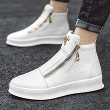 Load image into Gallery viewer, Hot Fashion White Men's Sneakers Man High-top Superstar Skateboard Shoes