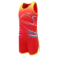 Load image into Gallery viewer, Women Track And Field Suits Breathable Sprint Running Vest Shorts
