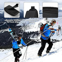 Load image into Gallery viewer, Ski Fastener Straps Adjustable Ski Straps for Carrying Bands with Protector Pads