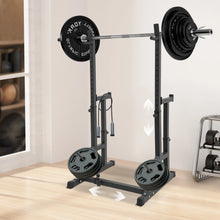 Load image into Gallery viewer, Barbell Rack, Adjustable Barbell Rack, Multi-function Barbell Rack