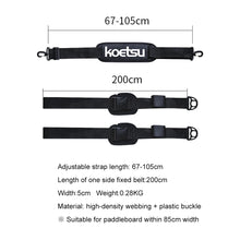 Load image into Gallery viewer, Portable Surfboard Shoulder Carry Sling Stand Up