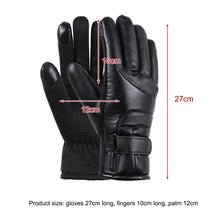 Load image into Gallery viewer, Electric Heating Gloves Men Women USB plug-in Electric Heated Gloves Winter Skiing