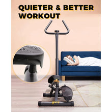 Load image into Gallery viewer, Twist Stepper with Resistance Bands, Stepper Machine with 300LBS Weight Capacity, Full Body Workout