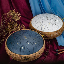 Load image into Gallery viewer, 12 Inch 15 Note Tongue Drum D Key Ethereal Drum Beginner Hand Pan Drums Yoga Meditation