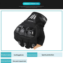 Load image into Gallery viewer, Fingerless Driving Motorcycle Biker Gloves Cycling Biking Gloves for Men Women