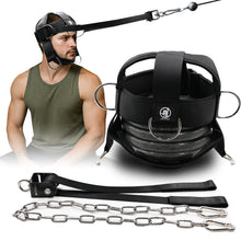 Load image into Gallery viewer, Neck Training Harness with Pulley System