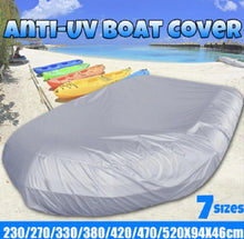 Load image into Gallery viewer, Marine Boat Cover 7.5-17ft Size Waterproof Dustproof Anti UV