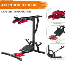 Load image into Gallery viewer, Leverage Squat Calf Raise Machine, Lower Body Training