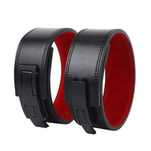 Load image into Gallery viewer, Cowhide Waist Belt Fitness Bodybuilding