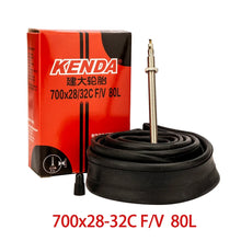 Load image into Gallery viewer, Kenda Bicycle Inner Tubes 700c French/Presta Schrader Valve