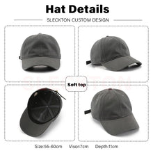 Load image into Gallery viewer, SLECKTON Custom Baseball Cap Fashion DIY