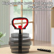 Load image into Gallery viewer, Kettle Bell Handle For Dumbbell Adjustable Heavy Duty Kettlebell Handle