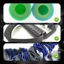 Load image into Gallery viewer, 3-Way Natural Latex Resistance Band Arm Strength Tension Device Adjustable Chest Expander