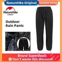 Load image into Gallery viewer, Naturehike SuperDeal Outdoor Rainproof Pants Ultralight Windproof Waterproof Hiking