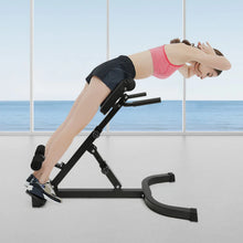 Load image into Gallery viewer, Chair Back Extension Machine Foldable 5 Position Adjustable Sit up Exercise