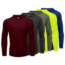 Load image into Gallery viewer, Men's five piece sports long sleeved T-shirt