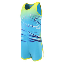 Load image into Gallery viewer, Women Track And Field Suits Breathable Sprint Running Vest Shorts