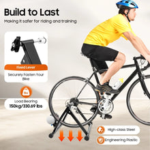 Load image into Gallery viewer, Bicycle Trainer Stand Indoor Bike Trainer Stationary Bicycle Stands