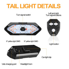 Load image into Gallery viewer, LED Bike Turn Signal Rear Light