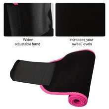 Load image into Gallery viewer, Sports Sweat Burst Waist Support Belt Shape Running Durable Waist Abdominal Fat Burning
