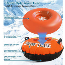 Load image into Gallery viewer, 43.3 Inch Snow Tube PVC Cold Proof Inflatable Snow Sled