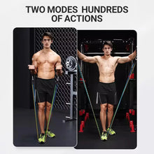 Load image into Gallery viewer, 10-14pcs/Set Pull Rope Bodybuilding Resistance Bands Set Multi-function Tensioner