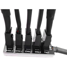 Load image into Gallery viewer, 20-1PCS 40cm 1 to 5 4Pin PWM Hub Fan 4PIN/3PIN CPU Cooling Fan