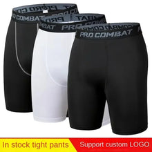 Load image into Gallery viewer, Men's Sports Leggings, Bottoming Shorts, Quick-drying Stretch Fitness, Running,
