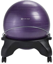 Load image into Gallery viewer, Classic Backless Balance Ball Chair – Exercise Stability