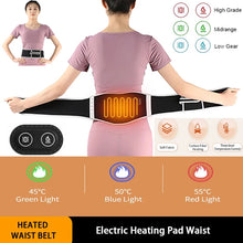 Load image into Gallery viewer, Electric Heat Massager Heat Relax Waist Lumbar Back