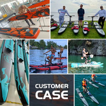 Load image into Gallery viewer, Single Water Bike Inflatable Pedal Boat