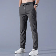 Load image into Gallery viewer, Men Fast Dry Stretch Pants Ice Silk Trousers