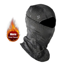 Load image into Gallery viewer, Winter Fleece Warm Camouflage Balaclava Outdoor Cold-proof Ski Cycling Full Face Mask