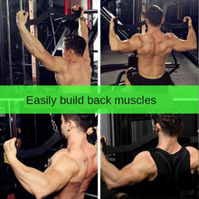 Load image into Gallery viewer, Home Gym Fitness Rowing T-bar V-bar Pulley Cable Machine Attachments
