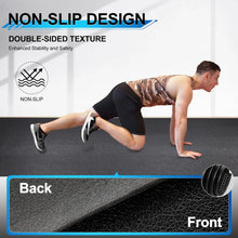 Load image into Gallery viewer, large exercise mat, 8' x 6'/8' x 4'/6' x 4' extra durable workout mats for home gym flooring