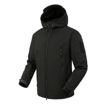 Load image into Gallery viewer, Men's Autumn Winter SoftShell Fleece Waterproof Jackets Male Hood Coats Fishing Hiking