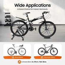 Load image into Gallery viewer, Bicycle Trainer Stand Indoor Bike Trainer Stationary Bicycle Stands